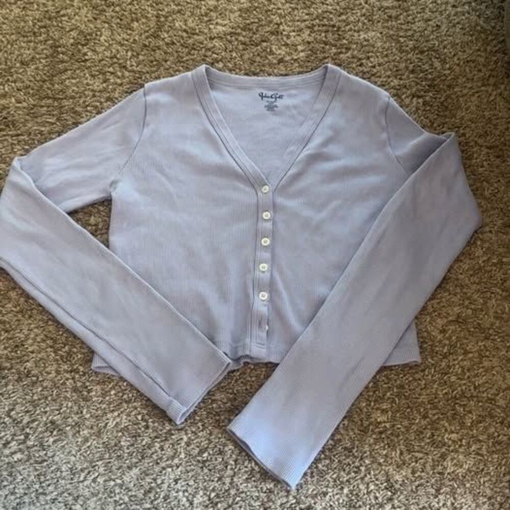 John Galt Ribbed cotton long sleeve
